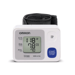 Monitor de Pressão Arterial de Pulso HEM-6124 - Omron